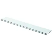 vidaXL Schappen 2 st 90x12 cm glas transparant