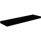 vidaXL Wandschap zwevend 90x23,5x3,8 cm MDF hoogglans zwart