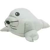 Invento Vlieger Bouncing Buddy Zeehond Junior 100 Cm Nylon Grijs