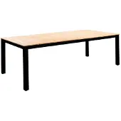 Yoi Tuintafel Arashi Black Teak 220 x 100 cm