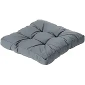 Madison Loungekussen Madison Florance Rib Grey (73 x 73 cm)