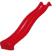 Intergard Glijbaan tuin rood 300cm voor houten speeltoestellen
