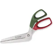 Triangle Pizzaschaar met Italiaanse Vlagkleuren - 24.5 cm - Uitneembaar - RVS