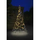 Fairybell 2 meter - 300 Led - Warm White - Incl. Pole