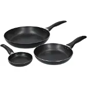 Kitchencraft Set 12 Cm 20 Cm 28 Cm Koekenpan