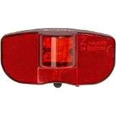 Smart porte-bagages à lumière arrière LED rouge/noir