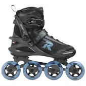 Roces Inline skate PIC TIF 80 Zwart Blauw-Schoenmaat 38