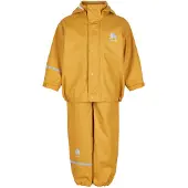 CeLaVi Regenkleding m. Bretellen - PU - Geel - - 70 - Regenkleding