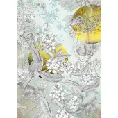 Overig Fotobehang Golden Sun - Geel - 2,80m X 200cm