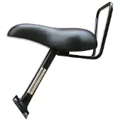 Tom Fietszitje Damesfiets Dubbele Stang Zwart - Model 3