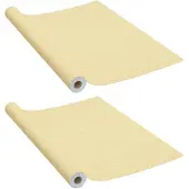 vidaXL Meubelfolies zelfklevend 2 st 500x90 cm PVC Japans eikenkleurig