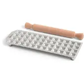 Marcato Ravioli Maker met Deegroller - 48 Vaks - 2.5 x 2.5 cm
