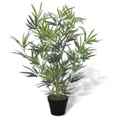 vidaXL Kunstboom met pot bamboe 80 cm