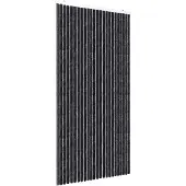 Möbelando Insectenwerend gordijn, antraciet, 100x220 cm, chenille