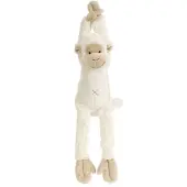 Happy horse Aap Mickey Muziekknuffel - Wit - Baby cadeau