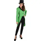 Coppens Slipjas groen - 100% Polyester / Woven fabric - Carnavalsjassen | Maat 36 |