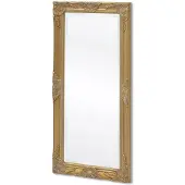 vidaXL Wandspiegel Barok 100 x 50 cm goud