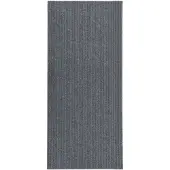 vidaXL Droogloopmat 100x250 cm grijs