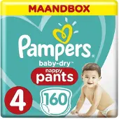 Pampers Baby-Dry Pants / Luierbroekje Maat 4 - 160 stuks