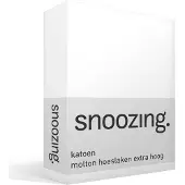 Snoozing katoen molton hoeslaken extra hoog online kopen