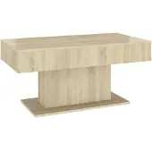 vidaXL Salontafel Sonoma-eik, 96x50x45 cm, houtvezel