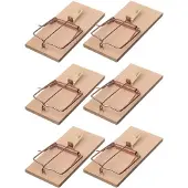 Ubbink 6x Rattenvallen/rattenklemmen 17 cm ongediertebestrijding - Ongediertevallen - Ongediertebestrijding