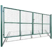 vidaXL Tuinhek van gaas 400x150 cm