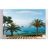 Overig Paradise Fotobehang Paradise View - Meerkleurig - 2,80m X 450cm