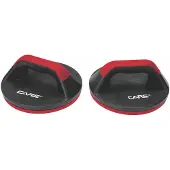 Care Opdruksteunen Push Up Bar 2 Stuks Zwart/rood