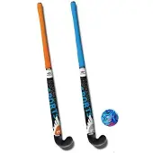 Angel Sports Hockeyset 3-delig Oranje/blauw 34 Inch