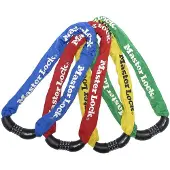Master Lock chaine en acier serrure à code intégrée 90 cm - coloris aléatoire