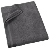 De Witte Lietaer Badlaken Contessa Dark Grey (100 x 150 cm)