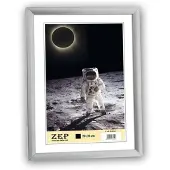 Zep HAES deco - Kunststof fotolijst 50x70 zilver Easy Frame - EF8S