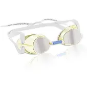 Malmsten Swedish Jewel Mirror Swimming Goggles Wit
