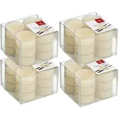 Trend Candles 48x Theelichten vanille geurkaarsen 4 branduren - geurkaarsen