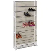 Benson Stapelbaar schoenenrek / schoenenstandaard - 72 x 25 x 140 cm - schoenenrek voor 40 paar schoenen - Schoenenrekken