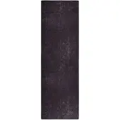 vidaXL Vloerkleed wasbaar 80x300 cm antracietkleurig