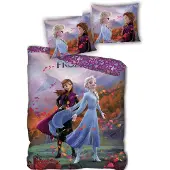 Tex idea Disney Frozen Dekbedovertrek - Eenpersoons - 140 x 200 cm - polyester
