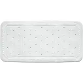 kela Kreta badmat antislip 72 x 36 cm - wit