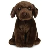 KEYCRAFT knuffel Chocolate Labrador 20cm