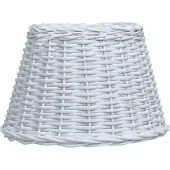 vidaXL Lampenkap 45x28 cm wicker wit