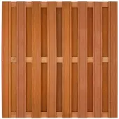Intergard Schutting hardhout tuinscherm 180x180cm (15pl.)