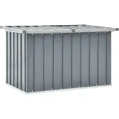 vidaXL Tuinopslag, grijs, 109x67x65 cm