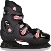Nijdam IJshockeyschaatsen Volwassenen - Hardboot - Zwart - Maat 46
