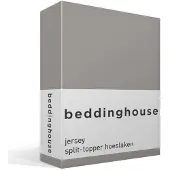 Beddinghouse - Jersey - Split-topper - Hoeslaken - 180x220 cm - Taupe
