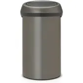 Brabantia Touch bin afvalemmer 60 liter platinum