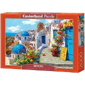Castorland Lente in Santorini Puzzel (2000 Stukken)