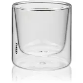 GEFU Thermos Glas 'Mira' Set van 2, Kopje, Transparant