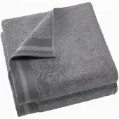 De Witte Lietaer Douchelaken Contessa Steel Grey (70 x 140 cm) (set van 2)