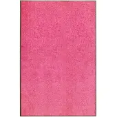 vidaXL Deurmat wasbaar 120x180 cm roze
